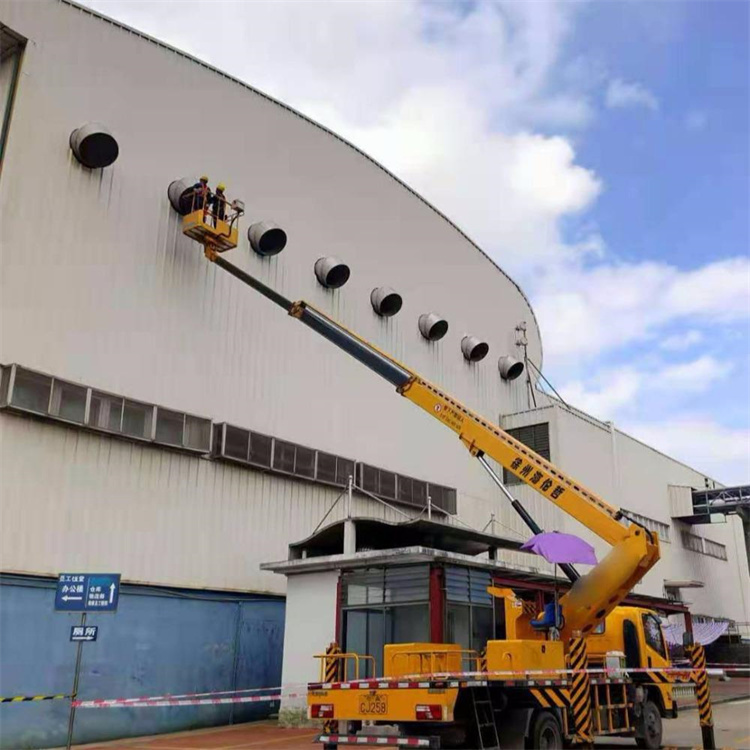 团风高空作业车出租服务：专业广告牌安装解决方案